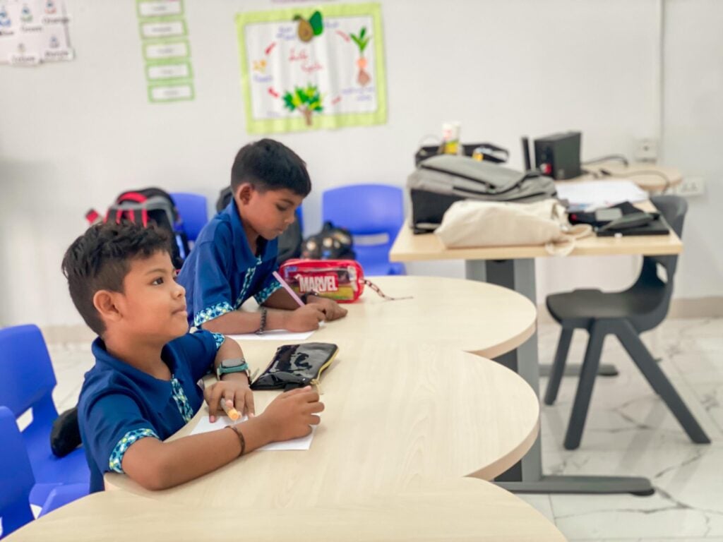 Primary and Secondary classrooms